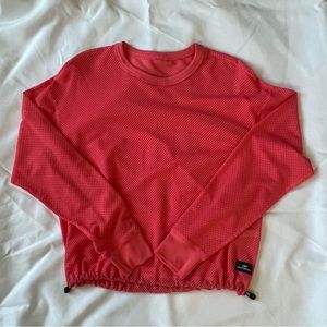 neon pink dkny mesh shirt